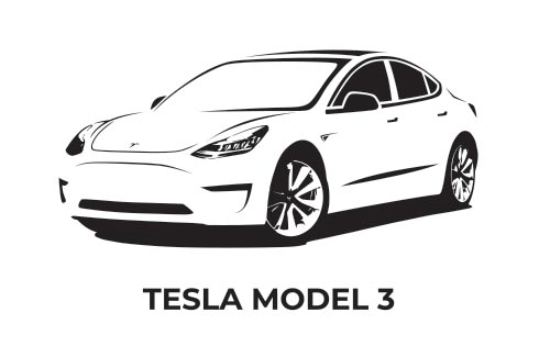 Deler til tesla model 3