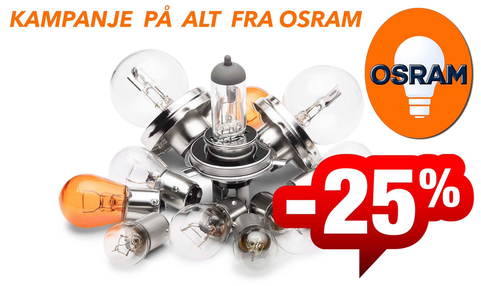 Osram lyspærer til bil