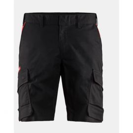 INDUSTRISHORTS STRETCH SVART/R