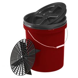 BØTTE MED RIST OG LOKK