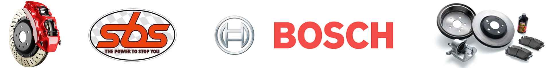 Bremsedeler hos Norgesdel SBS logo Bosch logo